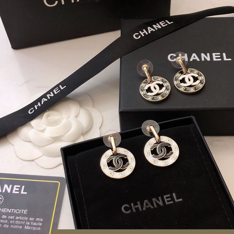 Ch*el earrings